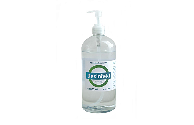 Hand sanitizer at LabConsulting in Vienna / Austria