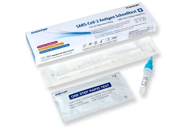 Covid antigen test for end consumer