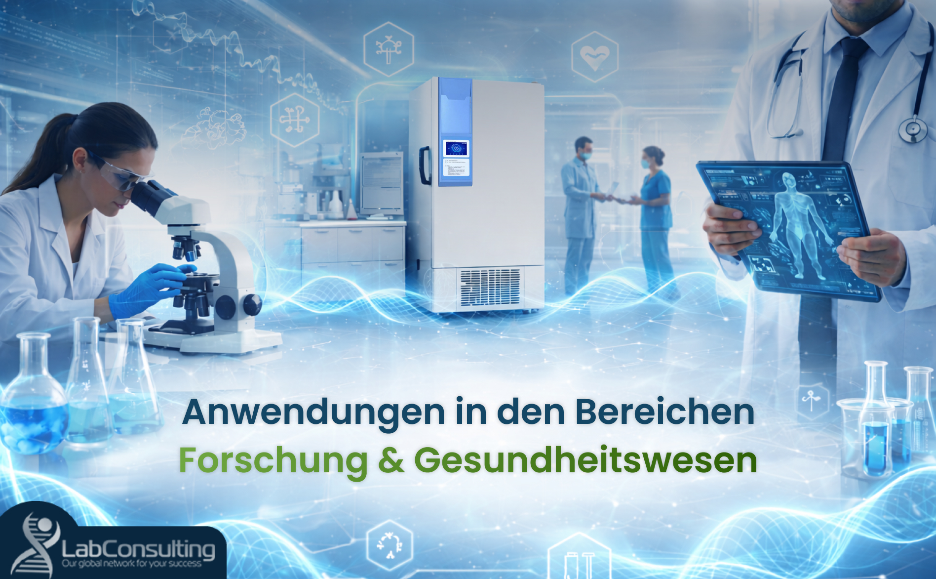 Anwendungen in den Bereichen Forschung & Gesundheitswesen