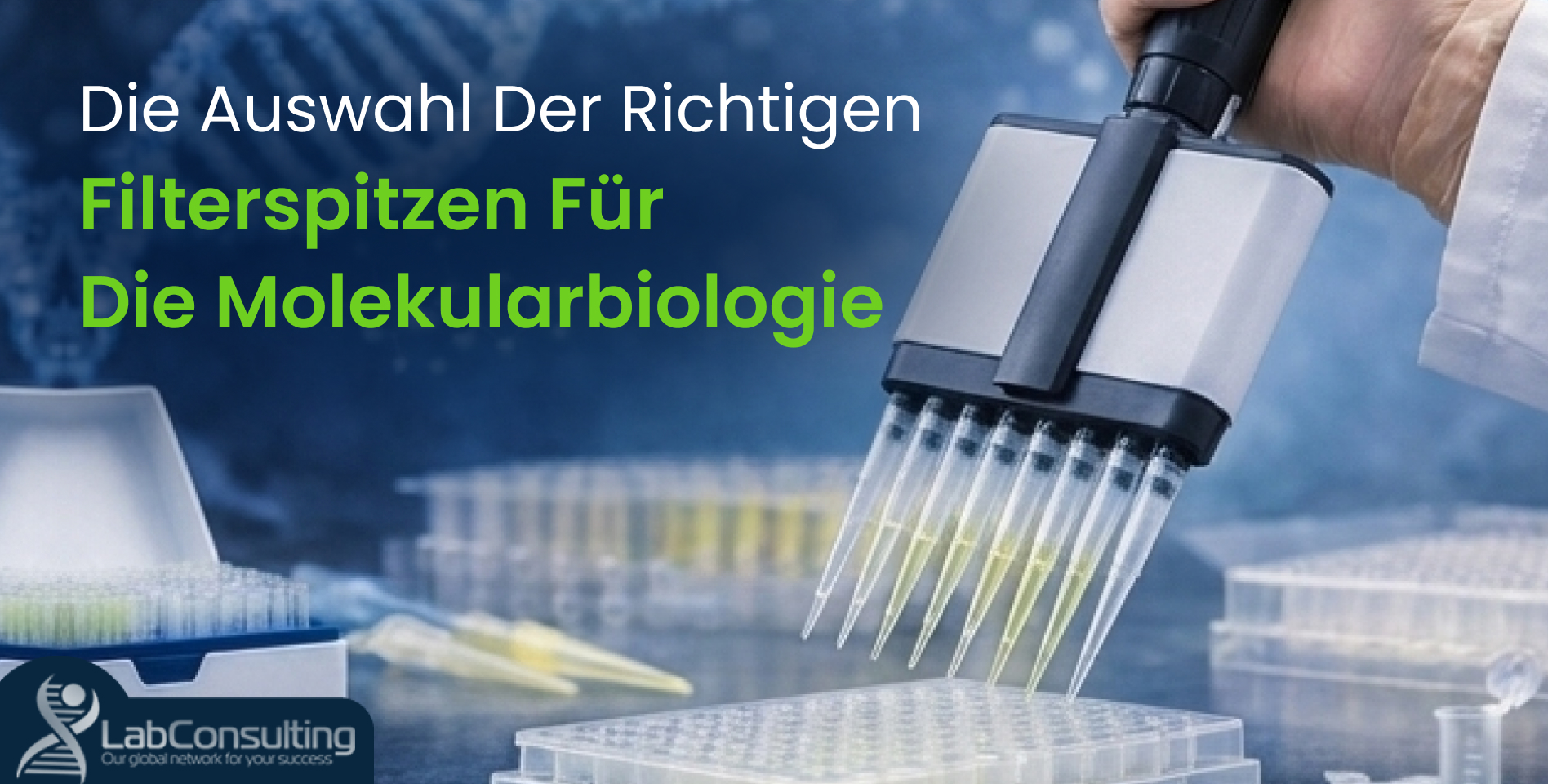 Die Auswahl der richtigen Filterspitzen für die Molekularbiologie